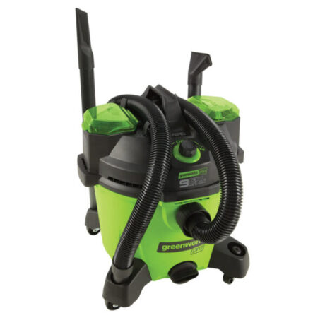 GREENWORKS® 60V 34 Litre AC/DC Wet/Dry Vacuum