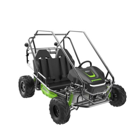 GREENWORKS® 60V STEALTH Series All-Terrain 2-Seat Electric Youth Go-Kart